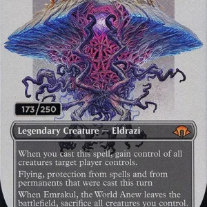 Emrakul, the World Anew (Borderless) (Serial Numbered) (MH3-381) - Modern Horizons 3 (Borderless) Foil - Image 1