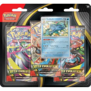 Mega Evolution 3-Pack Blister (Golduck) - Image 1