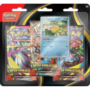 Mega Evolution 3-Pack Blister (Psyduck) - Image 1
