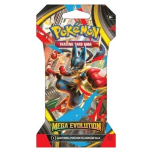 Mega Evolution Sleeved Booster Pack (Random Art) - Image 1