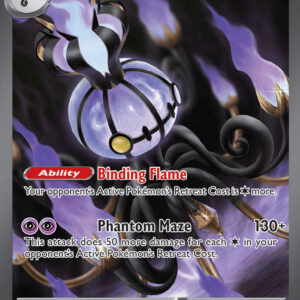 Mega Chandelure ex - 115/084 - Special Illustration Rare - Pokémon ME05: Pitch Black - Image 1