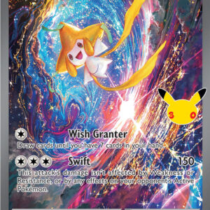 Jirachi ex - 155/128 - Special Illustration Rare - Pokémon 30th Celebration - Image 1