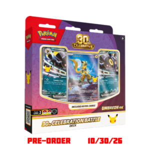 Pokémon 30th Celebration Battle Deck - Umbreon ex - Image 1