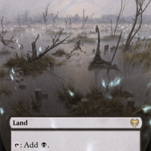 Blightstep Pathway (Borderless) (KHM-291) - Kaldheim: (Showcase) (Borderless) - Image 1