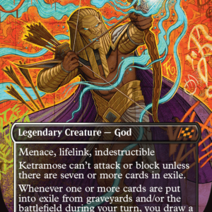 Ketramose, the New Dawn (Borderless) (DFT-350) - Aetherdrift (Borderless) Foil - Image 1