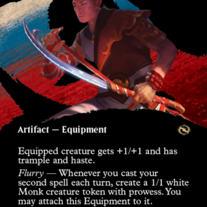 Cori-Steel Cutter (TDM-343) - Tarkir: Dragonstorm: (Showcase) (Borderless) Foil - Image 1