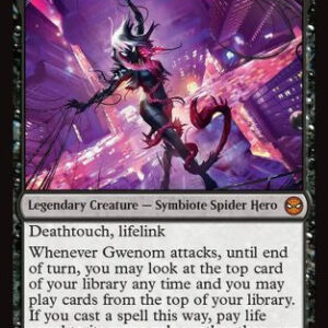 Gwenom, Remorseless (SPM-056) - Marvel's Spider-Man Foil - Image 1