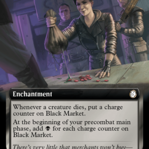Black Market (Extended Art) (Surge Foil) (PIP-991) - Fallout: (Extended Art) Foil - Image 1