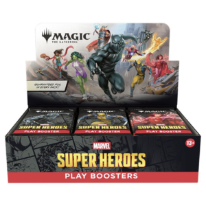 Magic the Gathering: Universes Beyond - Marvel Super Heroes Play Booster Display - Image 1