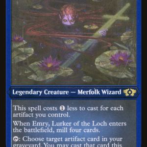 Emry, Lurker of the Loch (Foil Etched) (MUL-074) - Multiverse Legends Foil - Image 1