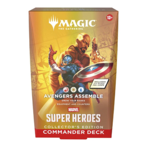Magic the Gathering: Universes Beyond Marvel Super Heroes Commander Collector Deck - Avengers Assemble - Image 1