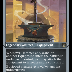 Hammer of Nazahn (CMM-606) - Commander Masters Etched Foil - Image 1