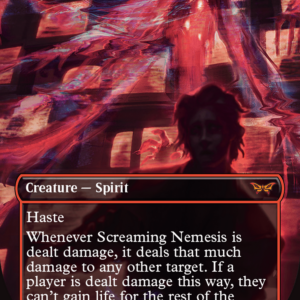 Screaming Nemesis (DSK-348) - Duskmourn: House of Horror (Borderless) - Image 1