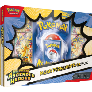 Mega Evolution: Ascended Heroes Mega Ex Box (Feraligatr) - Image 1