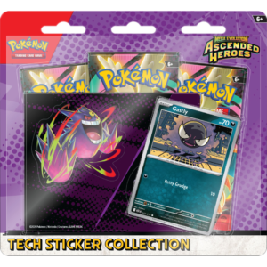 Mega Evolution: Ascended Heroes Tech Sticker Collection (Mega Gengar) - Image 1