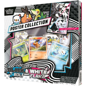 Scarlet & Violet: Black Bolt & White Flare Unova Poster Collection - Image 1