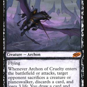 Archon of Cruelty (MH2-342) - Modern Horizons 2: (Showcase) Foil - Image 1