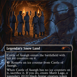 Castle of Aaargh - Dark Depths (SLD-1680) - Secret Lair Drop / Castle of Aaargh (Borderless) Foil - Image 1