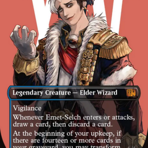 Emet-Selch, Unsundered // Hades, Sorcerer of Eld (FIN-394) - FINAL FANTASY (Borderless) - Image 1
