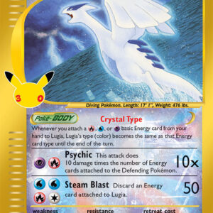 Crystal Lugia - Classic Collection - Pokémon 30th Celebration - Image 1