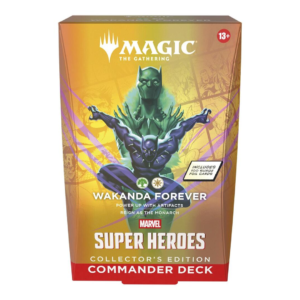 Magic the Gathering: Universes Beyond Marvel Super Heroes Commander Collector Deck - Wakanda Forever - Image 1